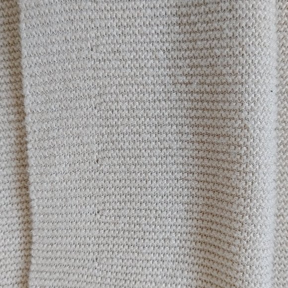 Beige Roll-Up Sleeve Cardigan - Picture 10 of 11